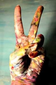 Peace and rainbows to my beautiful friend, Jenica Fredrickson.
