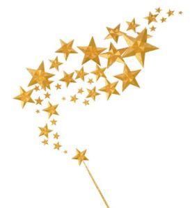 I'd use my magic wand to wipe away your tears and I wouldn't poke you in the eye either.