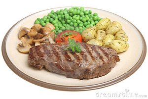 If you're a vegetarian or vegan, that steak is metaphorical.