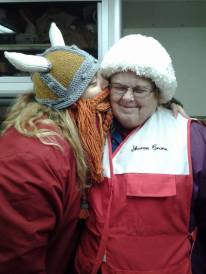 Miss Sharon Crane and me