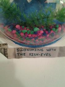 SWIMMING WITH THE FISH-"I'S" (EYES)