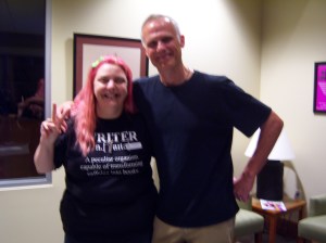 Me and Peter Mayer after the show. 